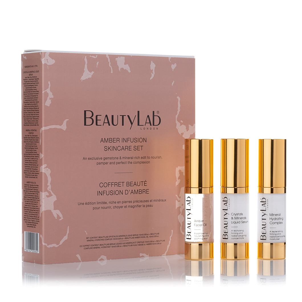 BeautyLab Amber Infusion Skincare Set