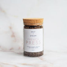 Load image into Gallery viewer, Salt &amp; Steam - French Press Body Scrub
